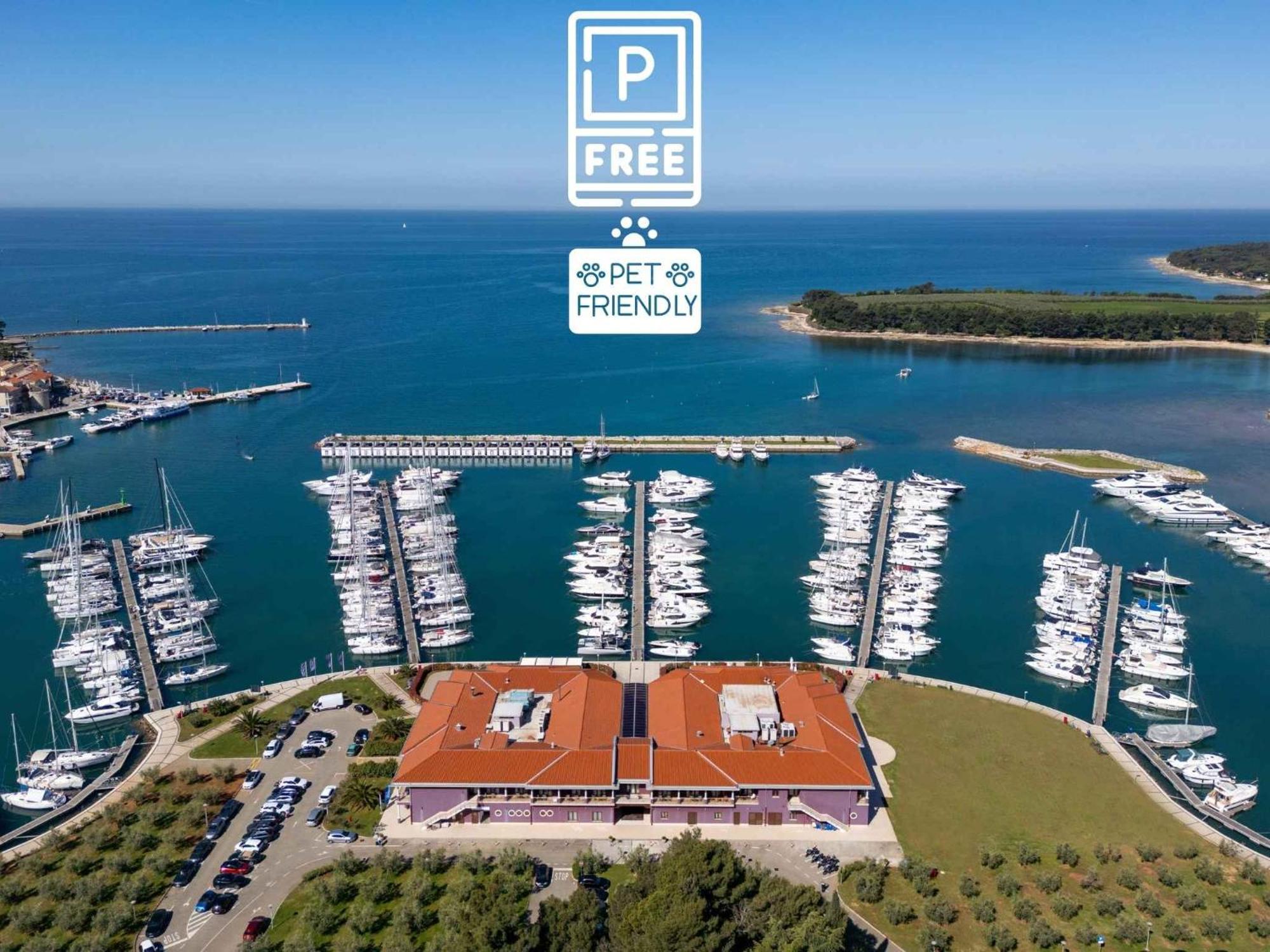 Boutique Hotel Nautica - Spa & Wellness, Free Parking, Pet Friendly Novigrad (Istria) Exterior foto
